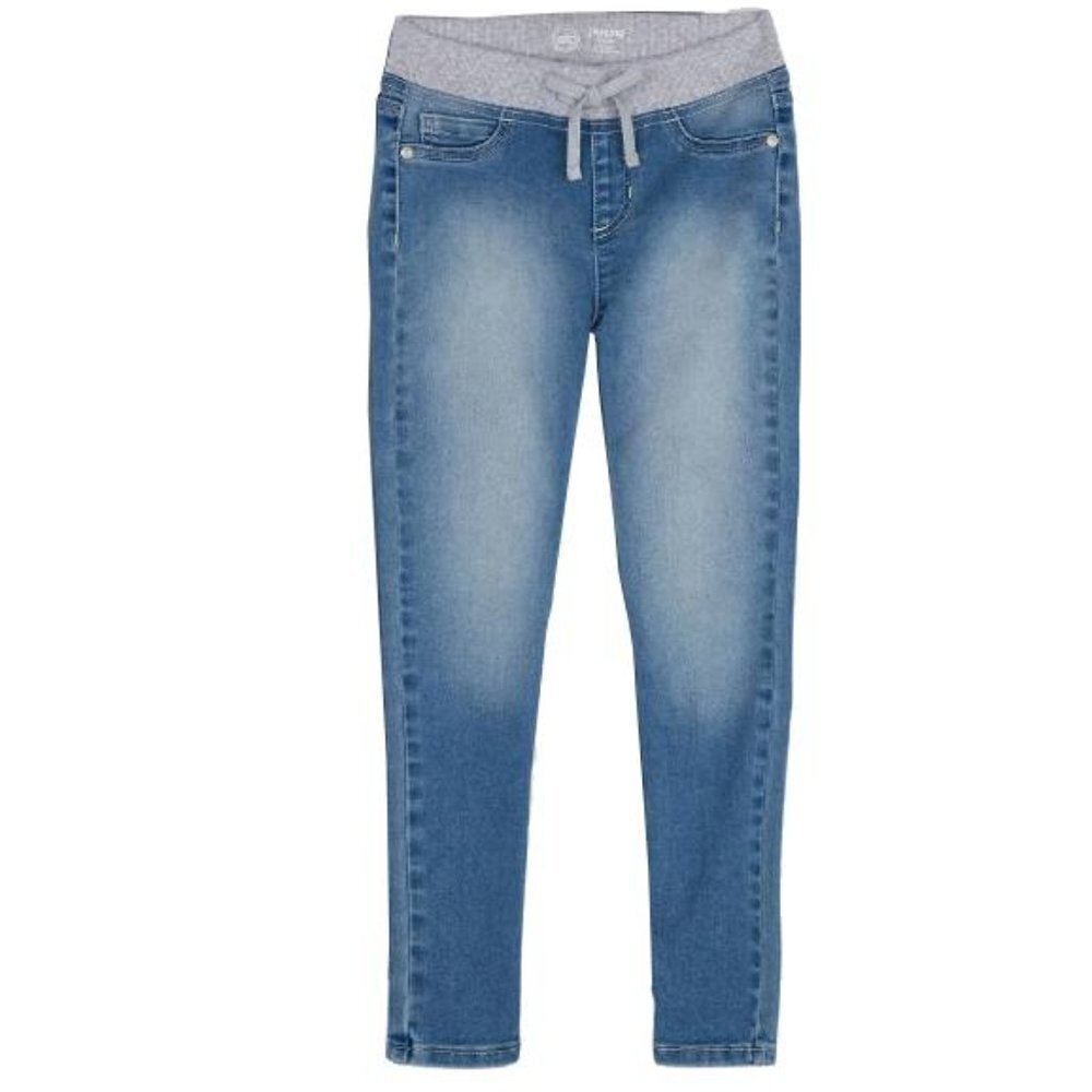 Wonder Nation Girls Kid Tough Rib Waist Pull-On Jegging Jeans, size XS (4-5) NWT